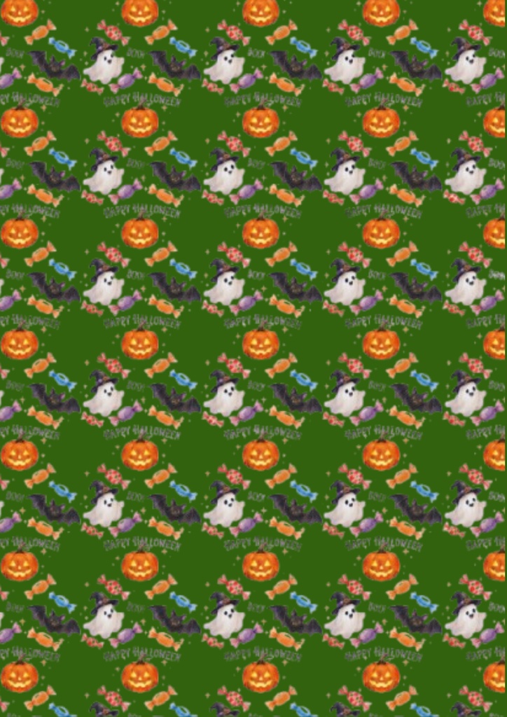 【ハローウィン】6色セット A4デジタルペーパー