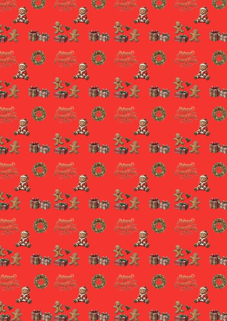 【6色セット】クリスマス デジタルペーパー(サーモンピンク・ペールグリーン・アイボリー・ライトブルー・ホワイト・レッド) / Xmas・冬の背景素材・手帳デコ