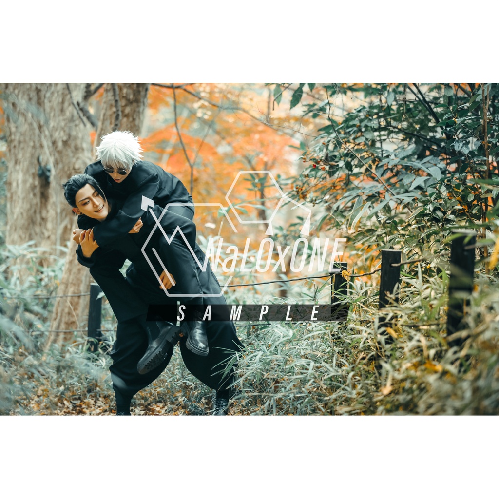 五条悟&夏油傑 コスプレポストカードセット