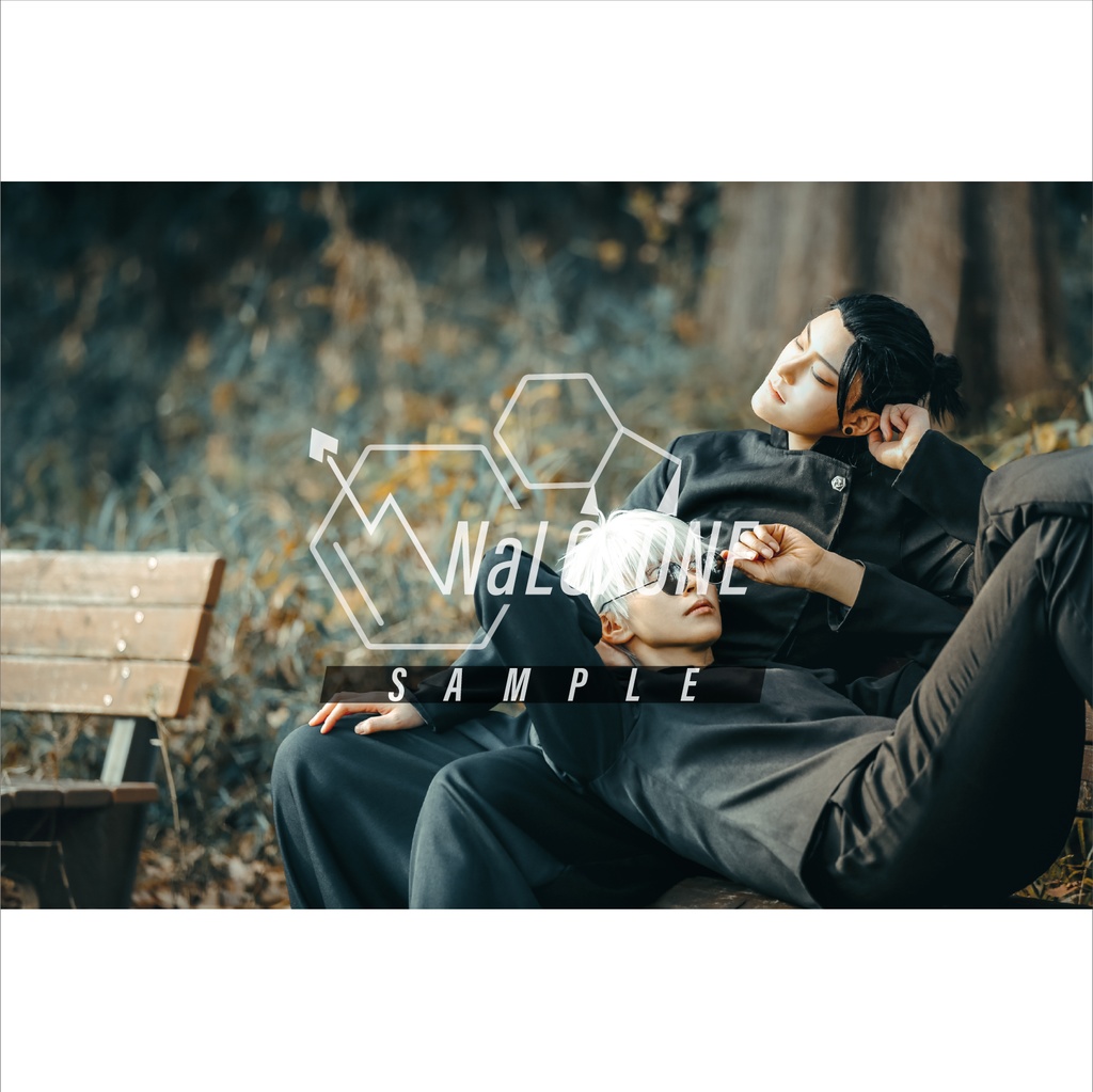 五条悟&夏油傑 コスプレポストカードセット