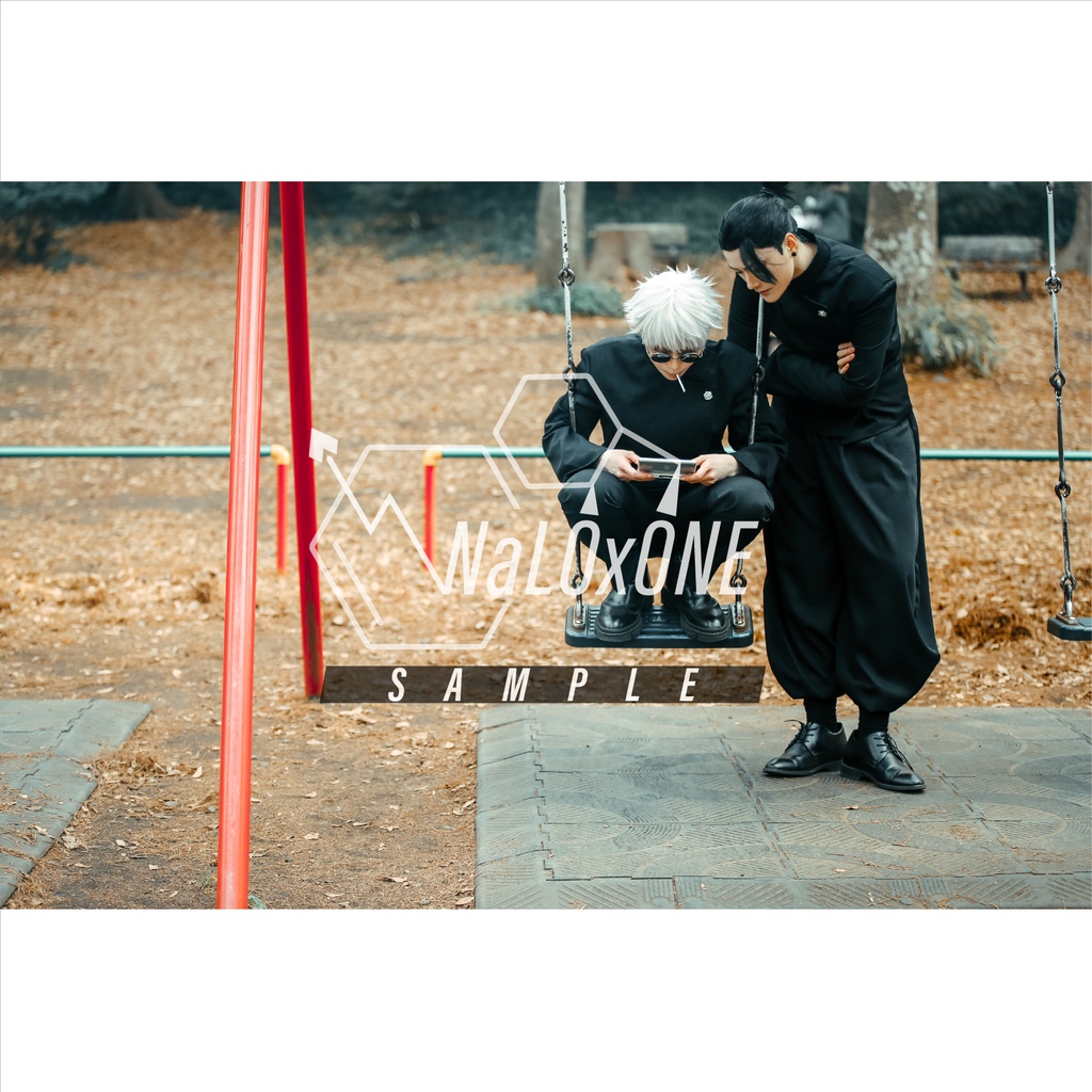 五条悟&夏油傑 コスプレポストカードセット