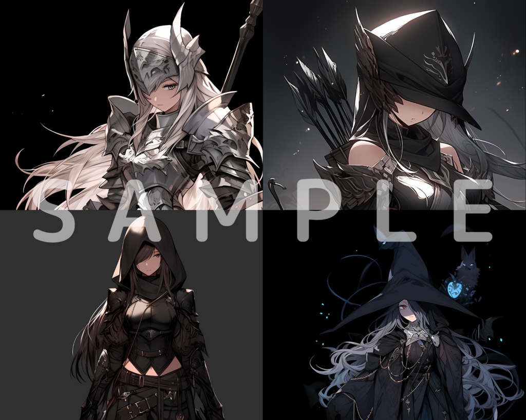 TRPG立ち絵素材_FantasyJobArt_volume1