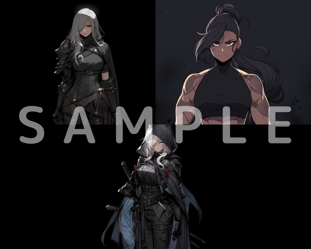 TRPG立ち絵素材_FantasyJobArt_volume1