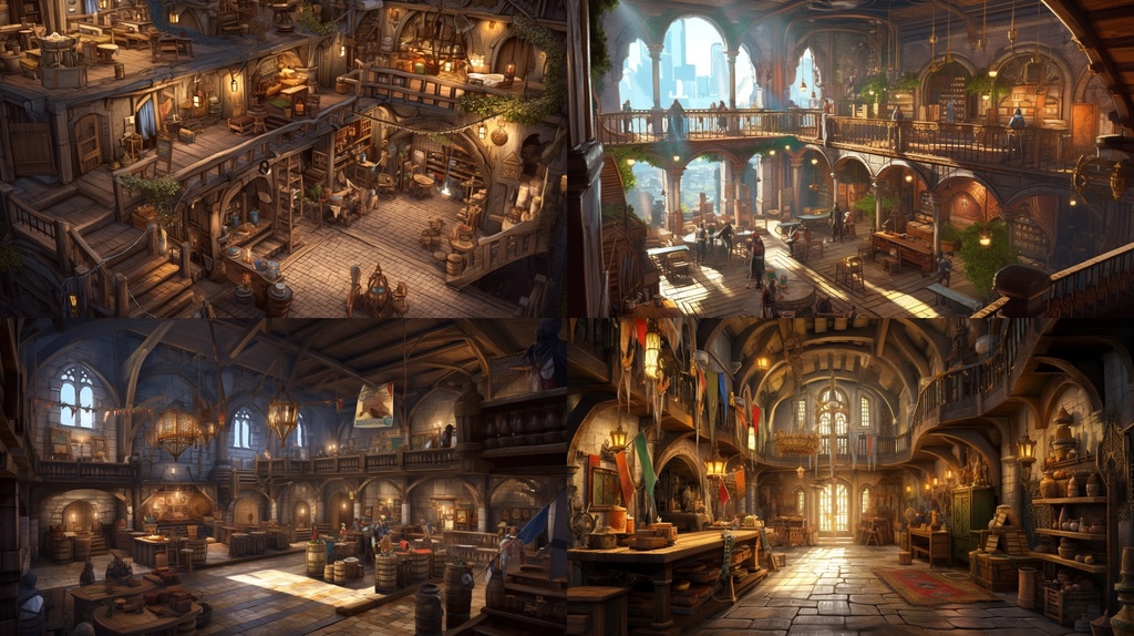 TRPG背景素材_FantasySceneArt_volume1