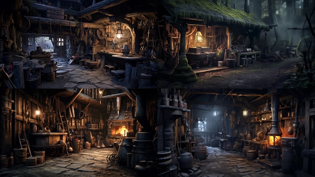 TRPG背景素材_FantasySceneArt_volume1