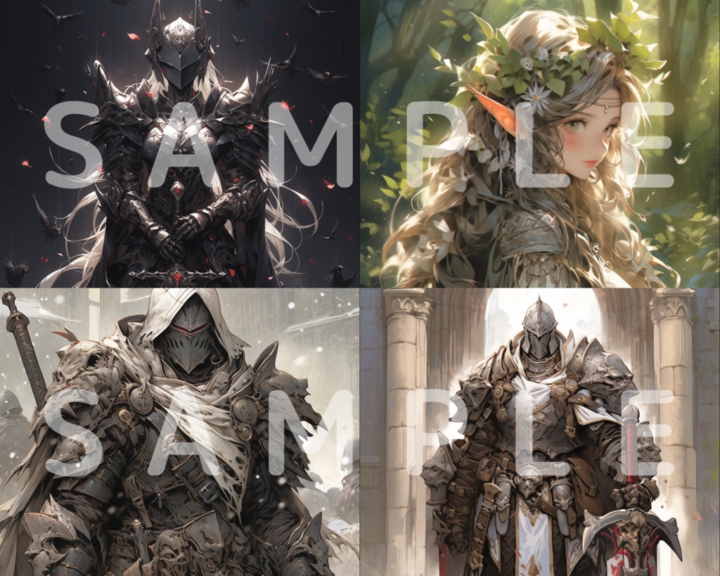 TRPG立ち絵素材_FantasyJobArt_volume2