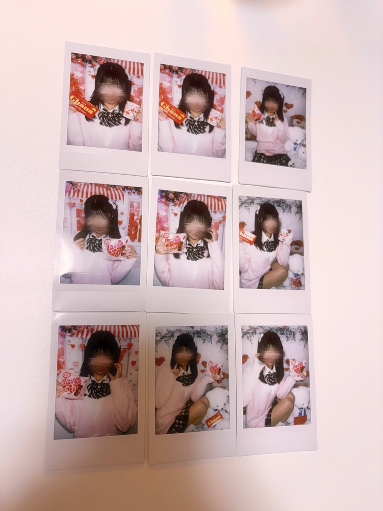 🍫バレンタインデコチェキ❤️