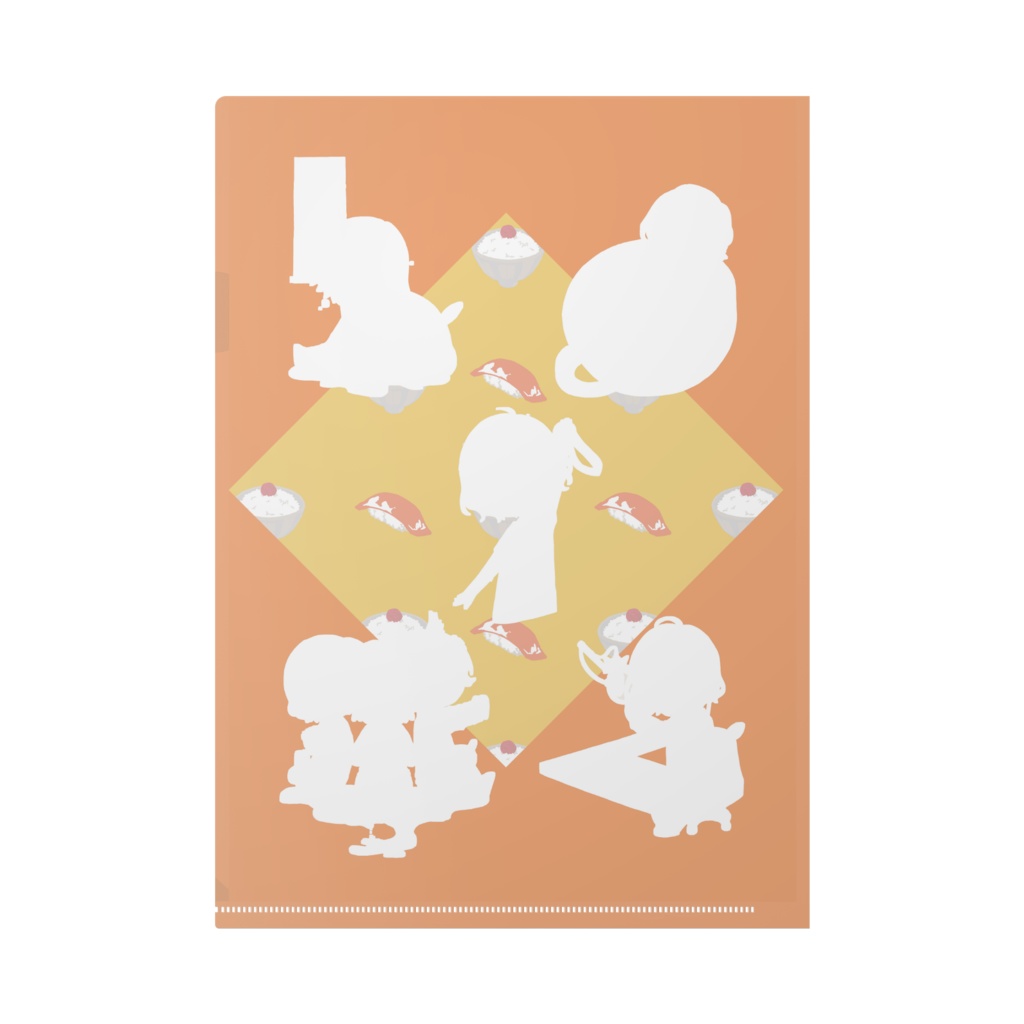 想い出モリモリ ①クリアファイル(A4)