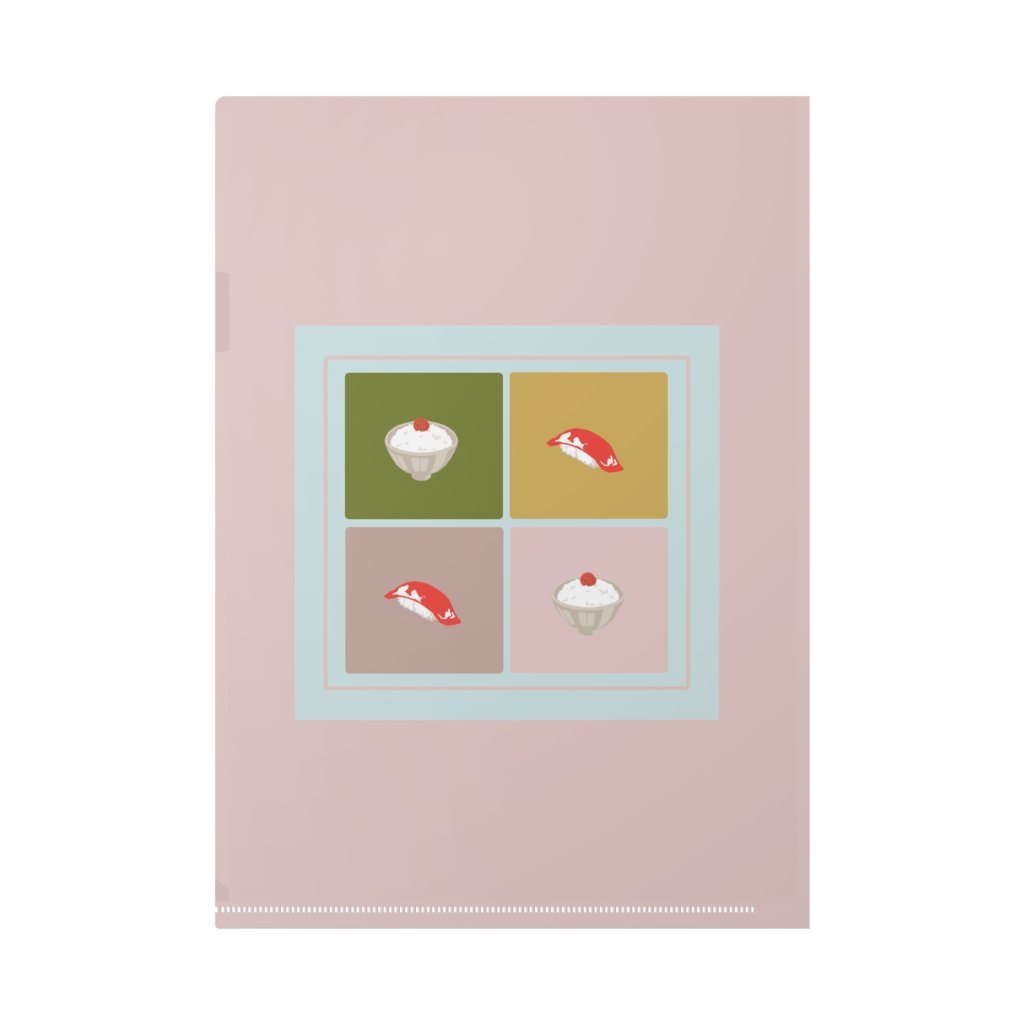 滑舌良すぎるクリアファイル(A4)