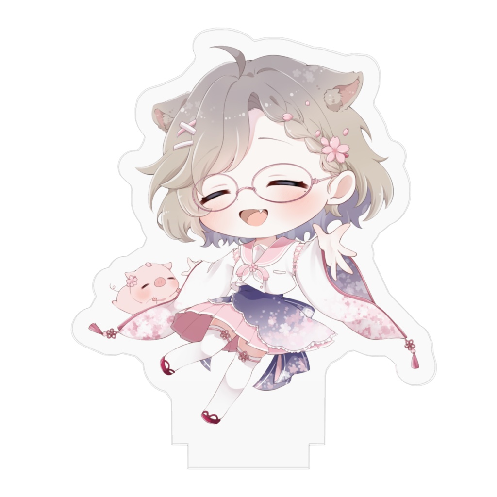 春のアクリルフィギュアver①