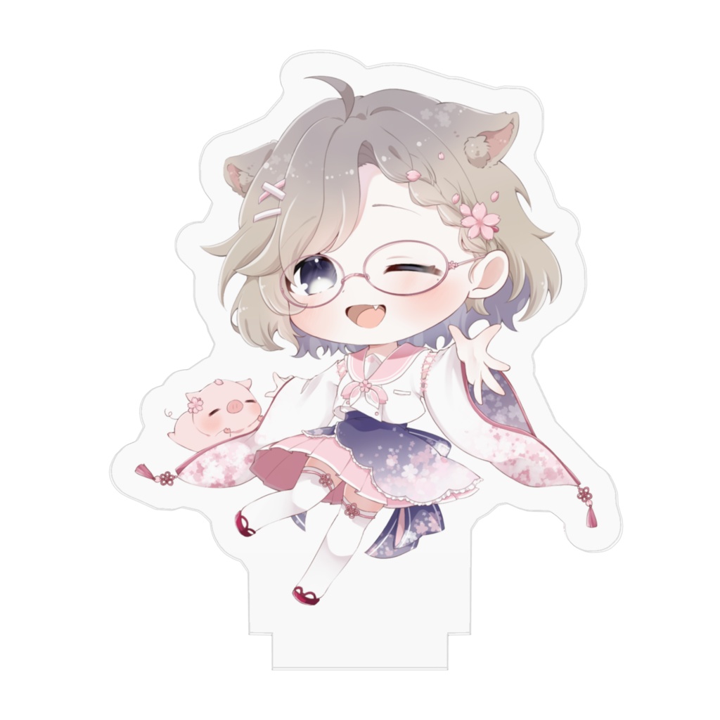 春のアクリルフィギュアver②開眼ウインク