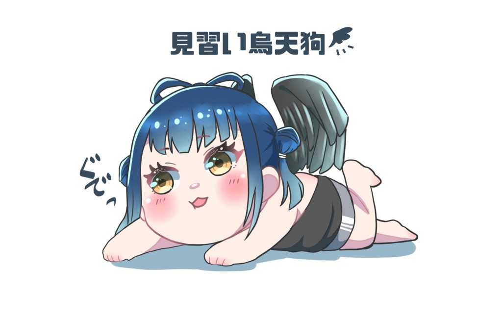 【非公式】見習い烏天狗サコッシュ缶バッチセット