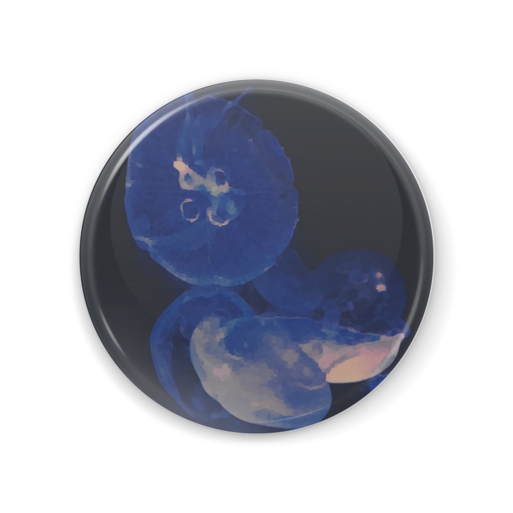 クラゲ缶ミラー