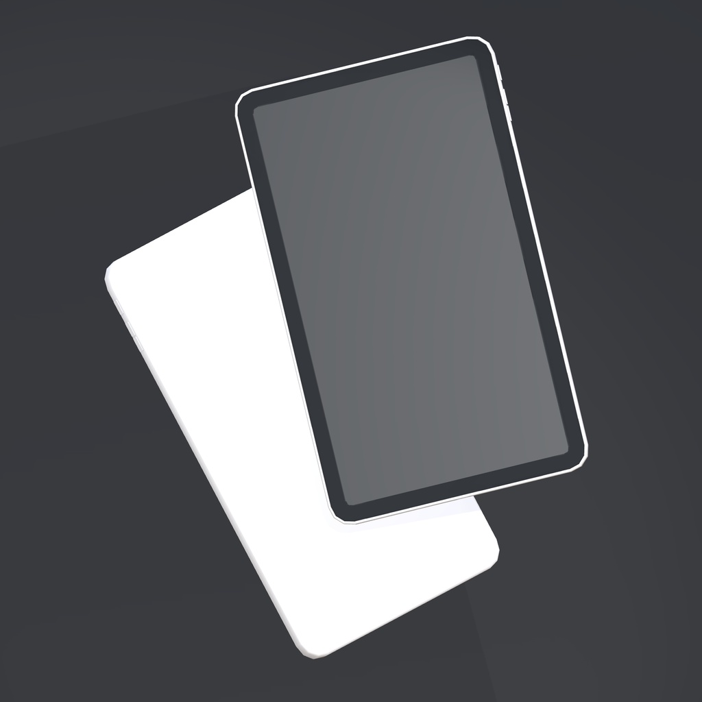 [3Dモデル] タブレット