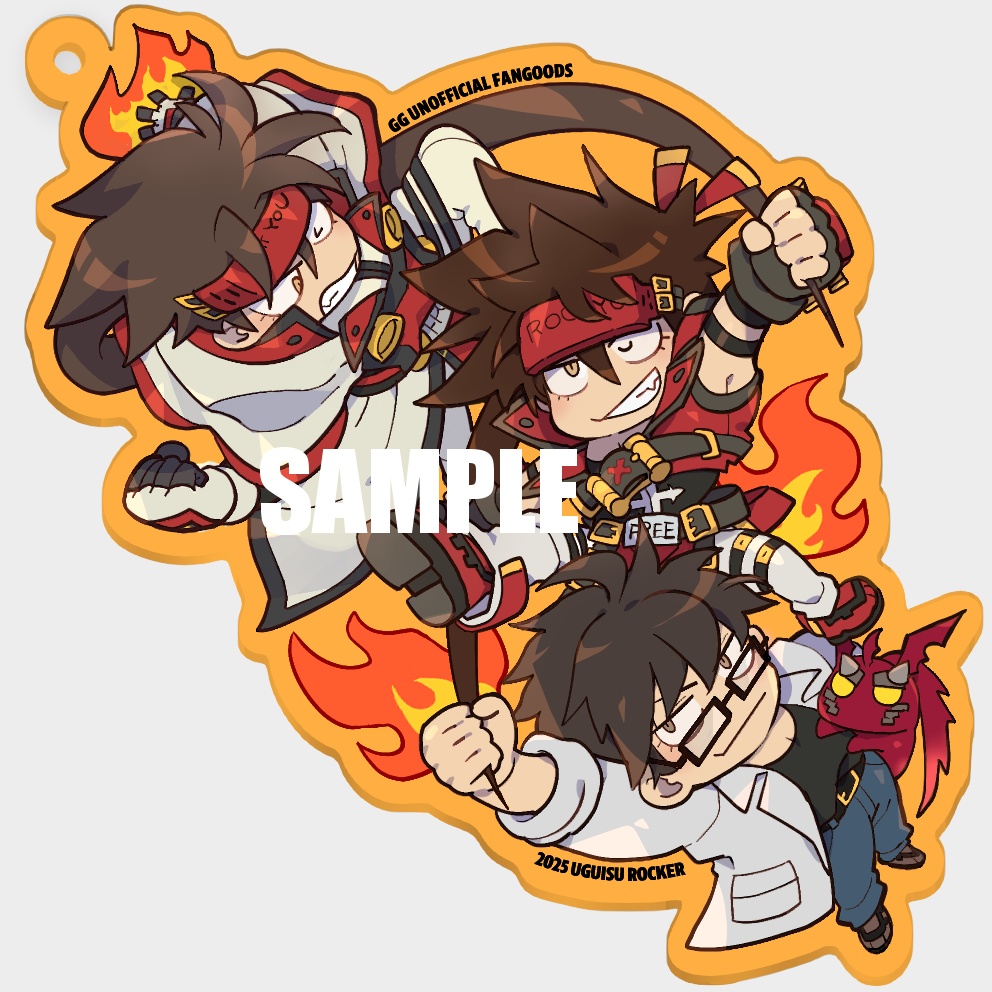 C106夏コミセット(ソルアクキー+バッグ+ポスカ)