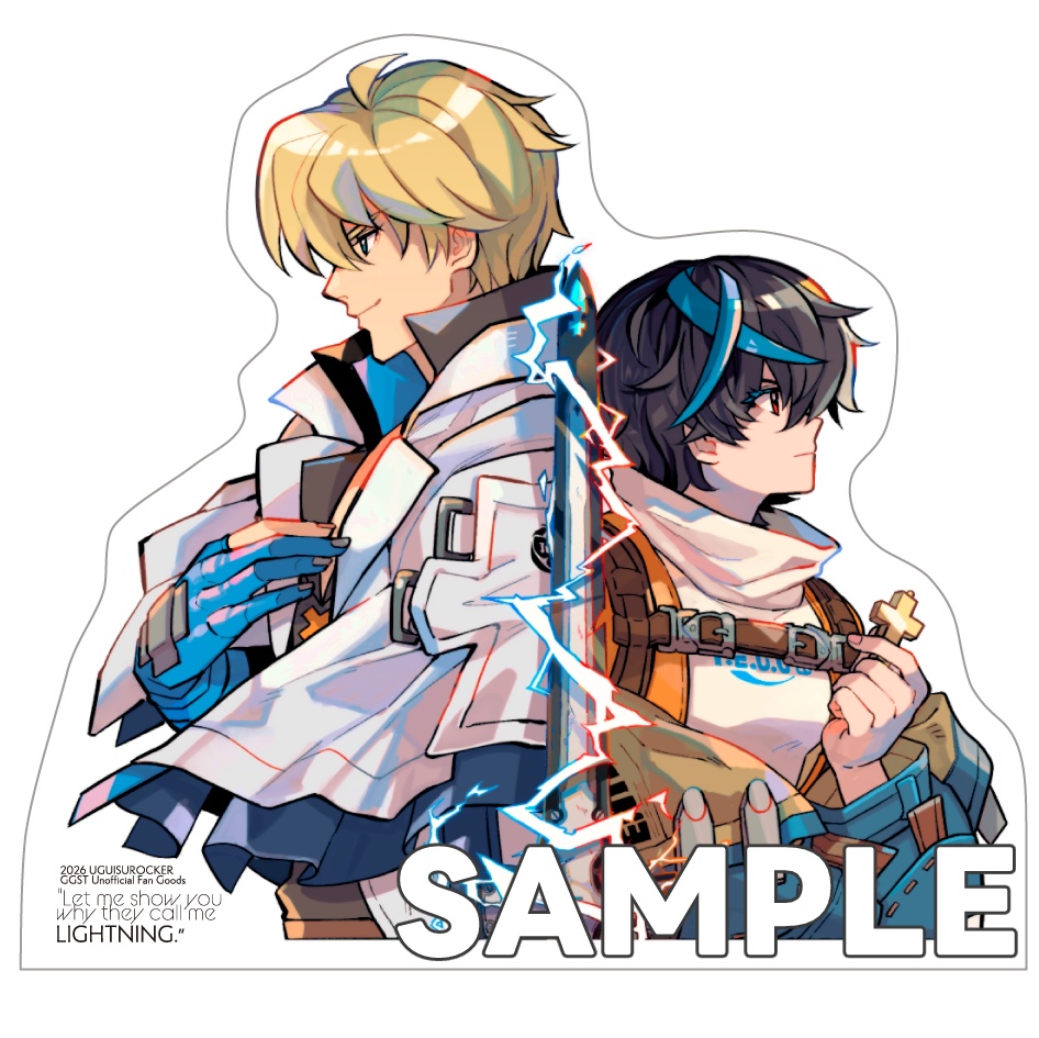 【わいスト4】カイ＆ユニカステッカー