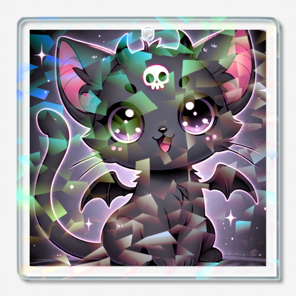 キラキラアクリルキーホルダー