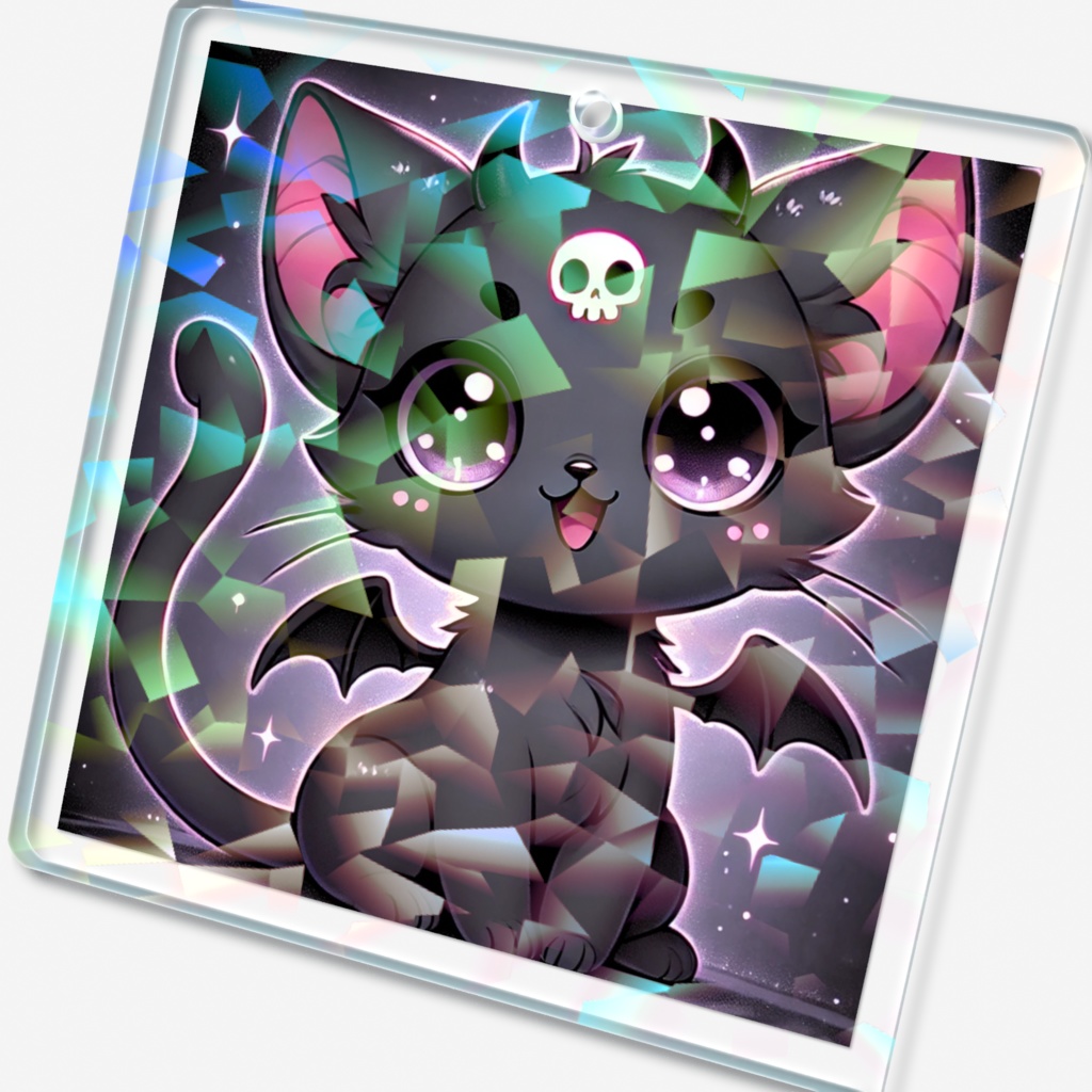 キラキラアクリルキーホルダー