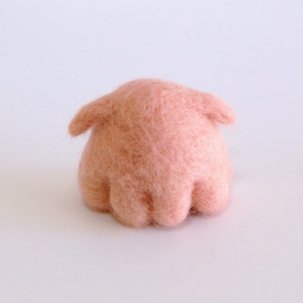 ふわふわメンダコ 【羊毛フェルト】