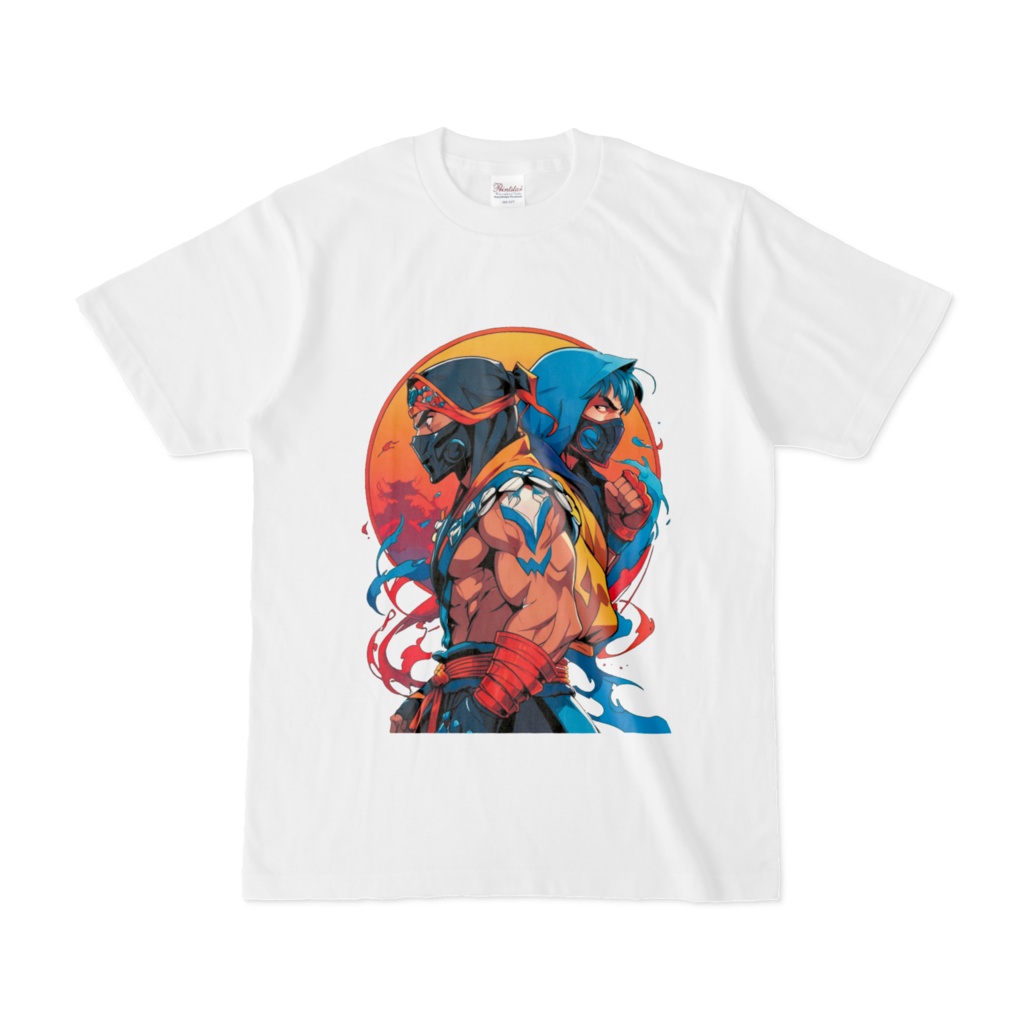忍者ウォリアーデュアル ホワイトTシャツ