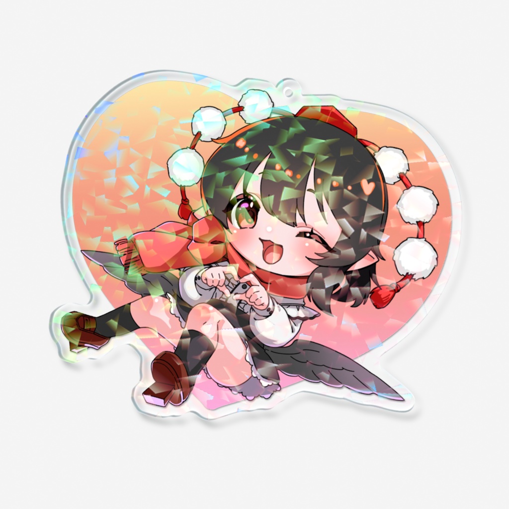 (同人グッズ)射命丸文 ハート