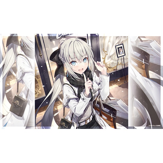 【ぱる家】【プレイマット】私服モルガン（illust:我美蘭）