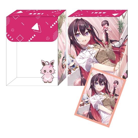 【ぱる家】【デッキケースセット】コミ1☆26AZKi（illust:我美蘭様）