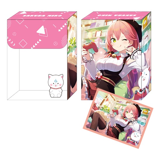 【ぱる家】【デッキケースセット】コミ1☆26みこち（illust:伍長様）