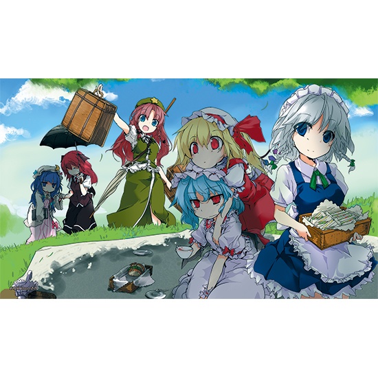 【あゆ屋】紅魔館のお茶会プレイマット
