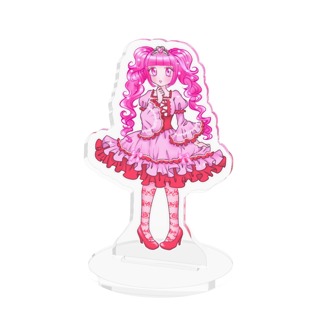 「つやつやお姫様」アクリルフィギュア