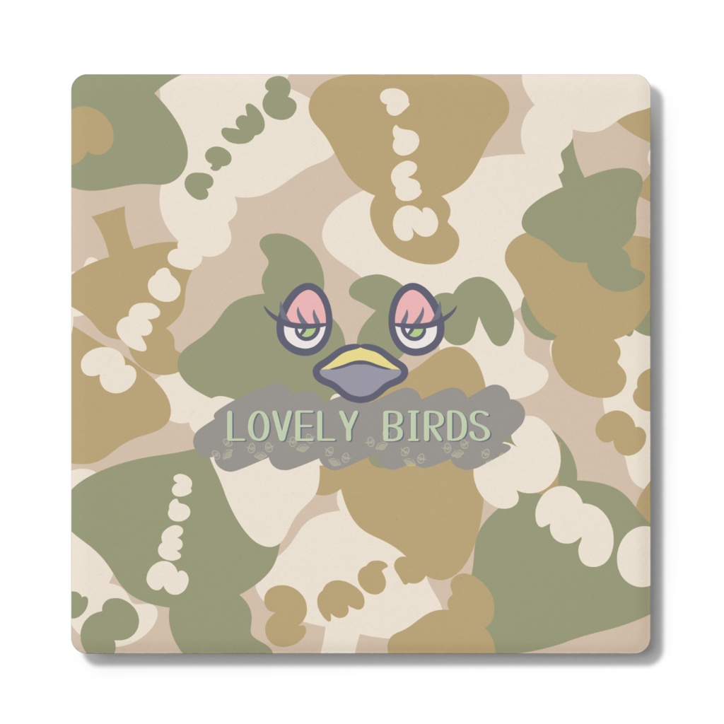 LOVELY BIRDS - SWAN camouflage -