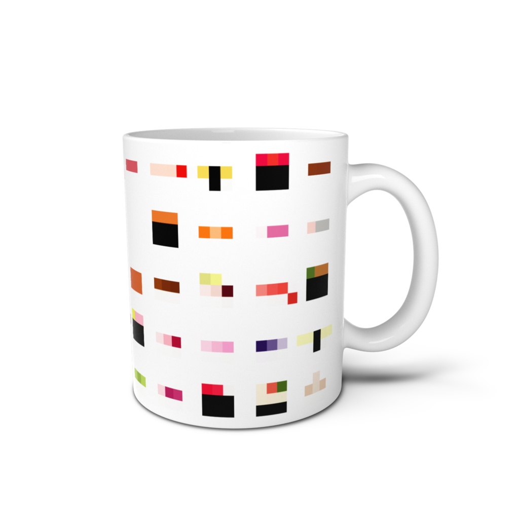 Pixel Sushi マグカップ