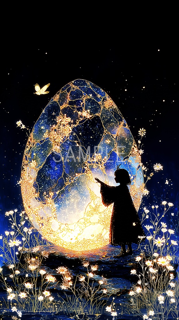 始まりの光(スマホ壁紙)