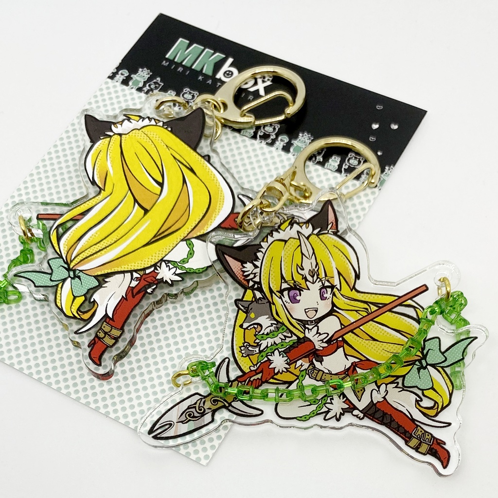 リース/アクリルキーホルダー