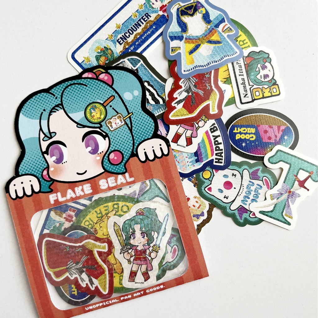 【NEW】フレークシール