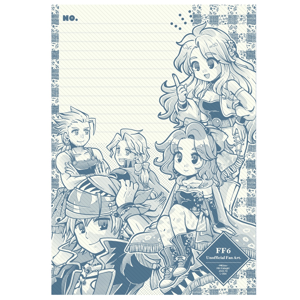[L-064]FF6(13)便箋