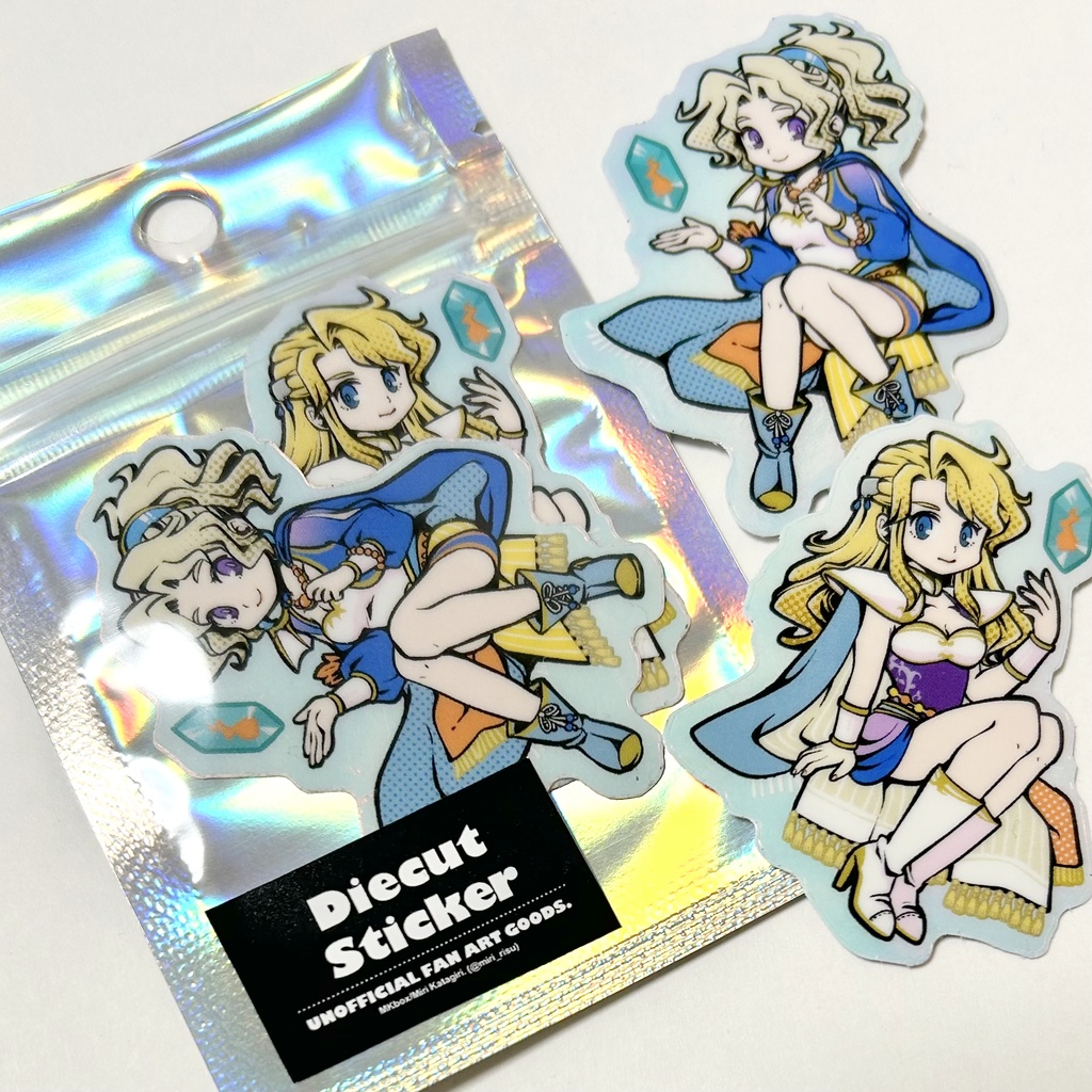 オーロラステッカーセット(セリス＆ティナ）