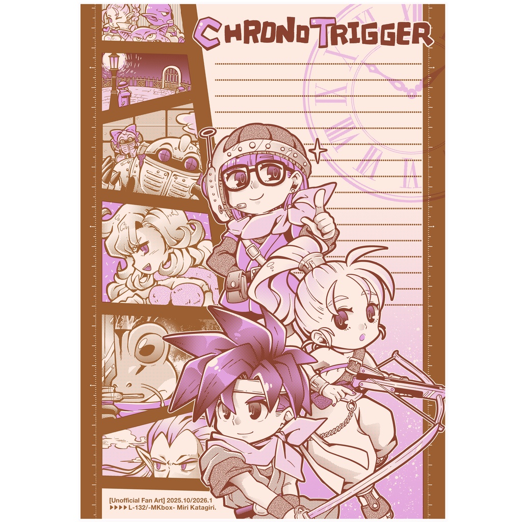 [L-132]クロトリ便箋②