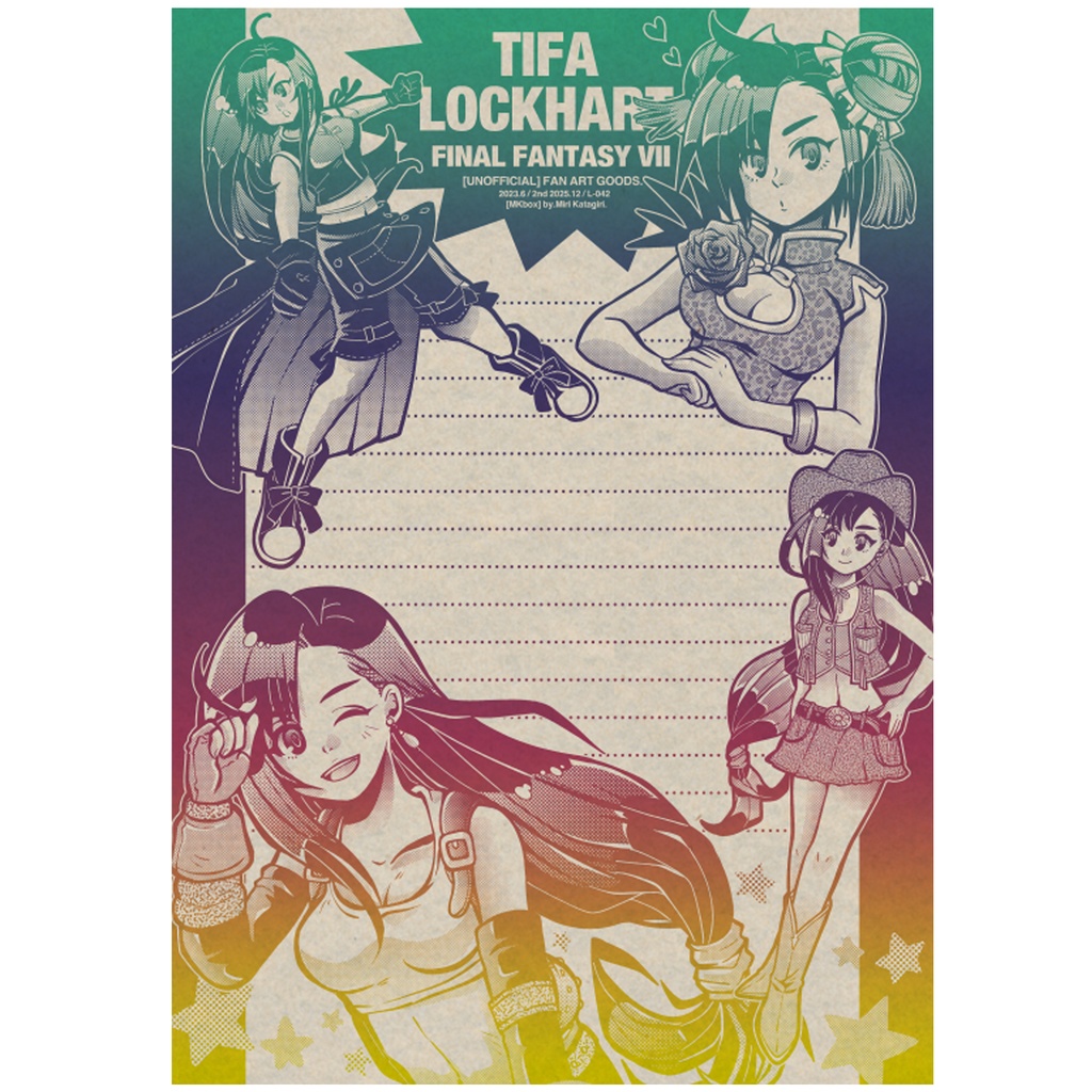 NEW(2版)[L-042]FF7便箋⑤