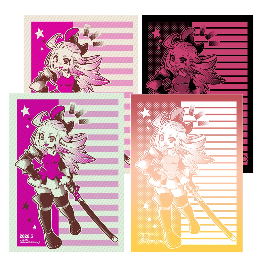 NEW[L-142]BDFF(2)便箋/A5サイズ