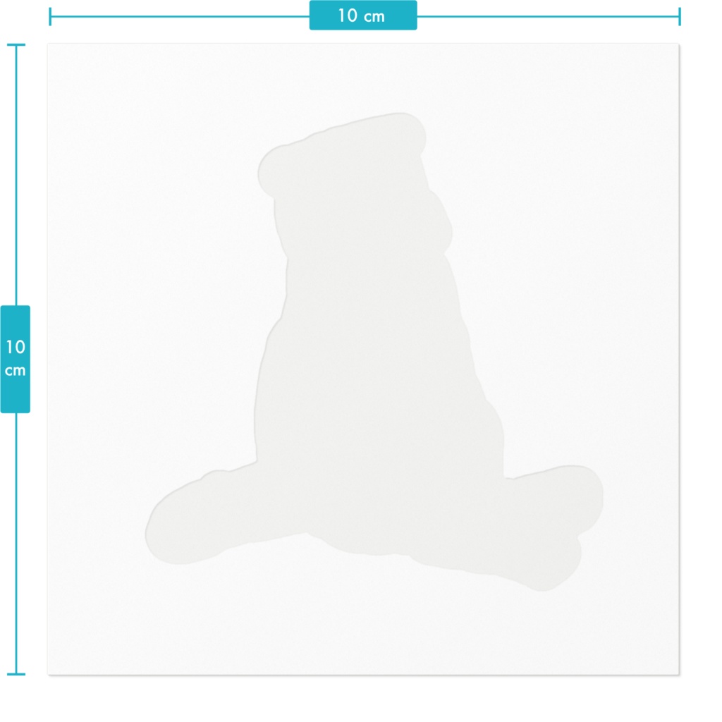 ドットちゃんステッカー