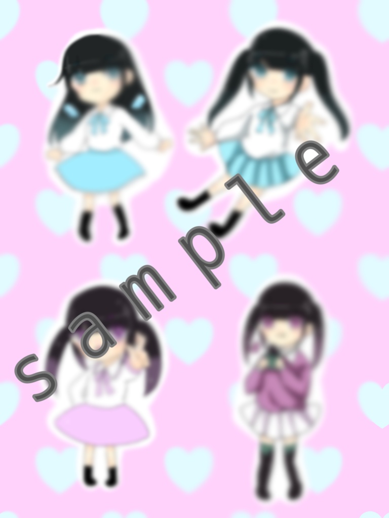 めるとるあ　ステッカー