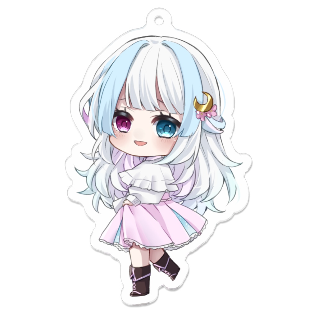 十六夜結月みにキャラアクリルキーホルダー
