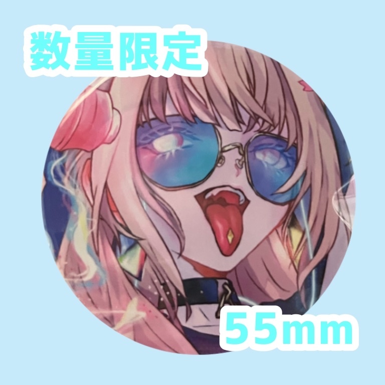 十六夜結月「CH4NGE」和夢Ver_55mm缶バッジ