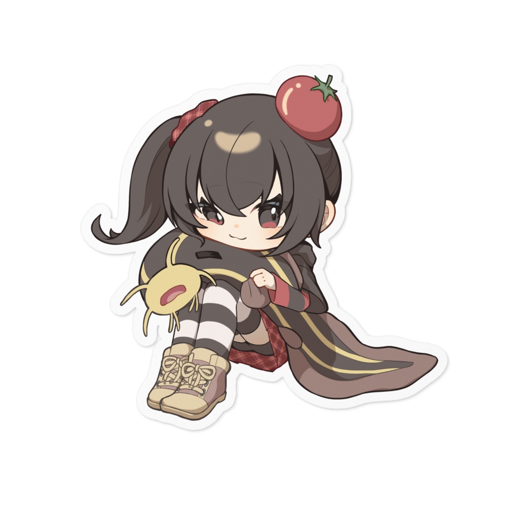 こりんちゃんエンドカードイラストステッカー