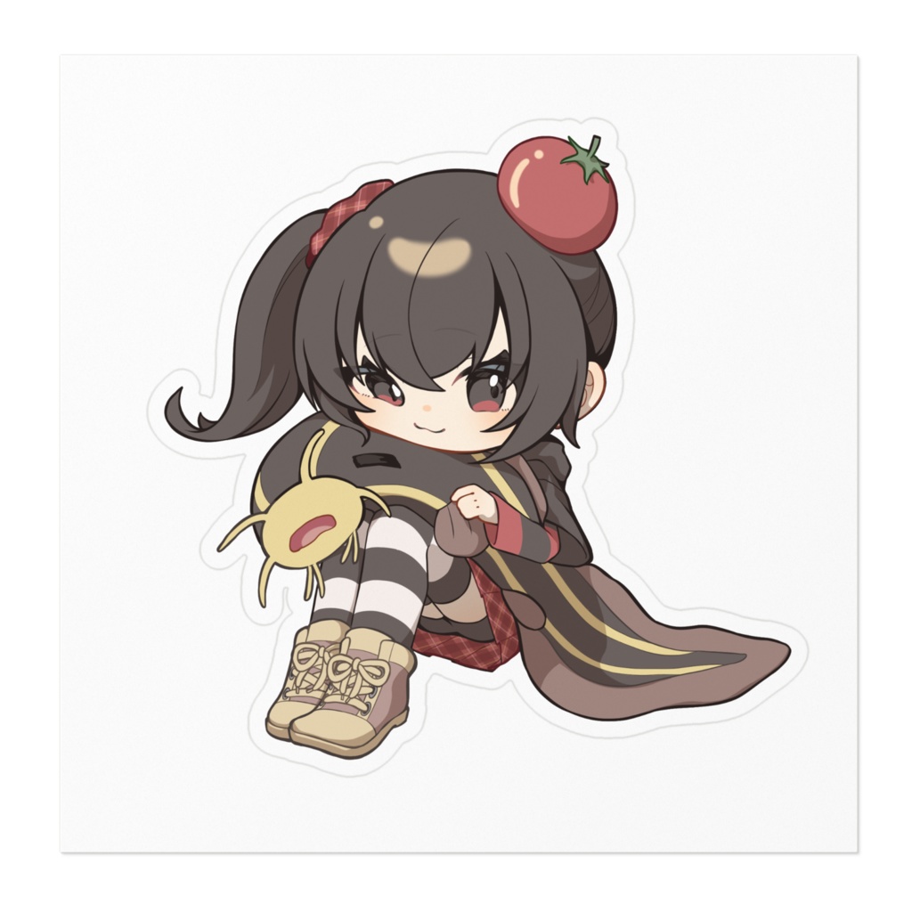 こりんちゃんエンドカードイラストステッカー