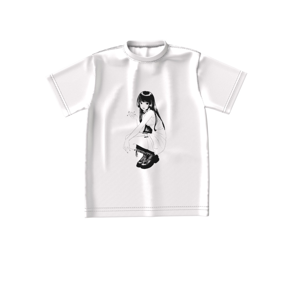 愛染ナナイラストBIGＴシャツ