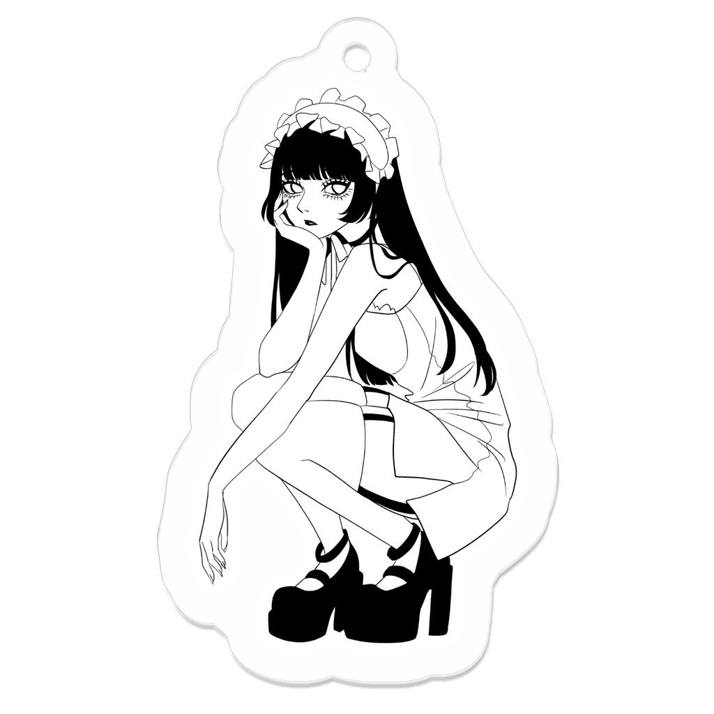 モノクロアクキー