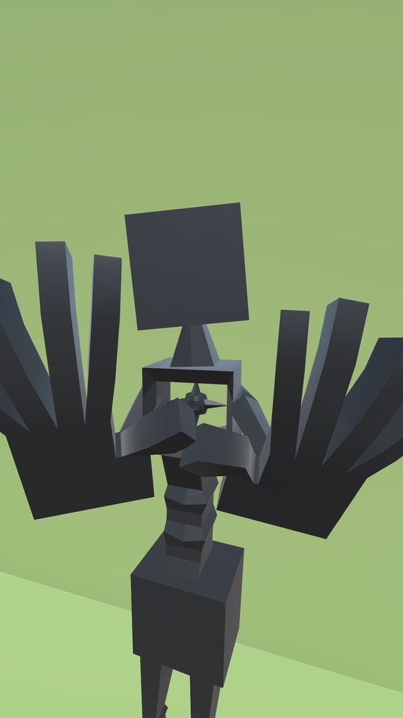 オリジナル3Dモデル『SHIKAKU』