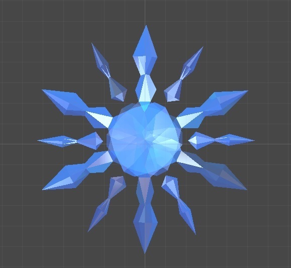 【無料】雪の結晶【VRC想定】